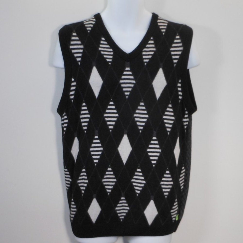 Hugo Boss green label sweat vest.